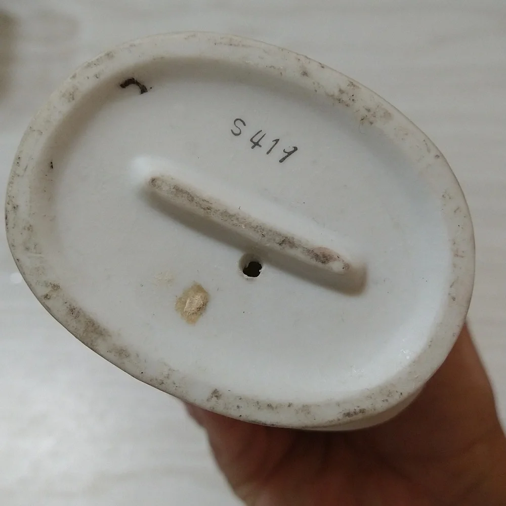 Vintage 1960's Mary and Baby Jesus Napco Ceramic Japan Figurine S419 - Picture 5 of 5